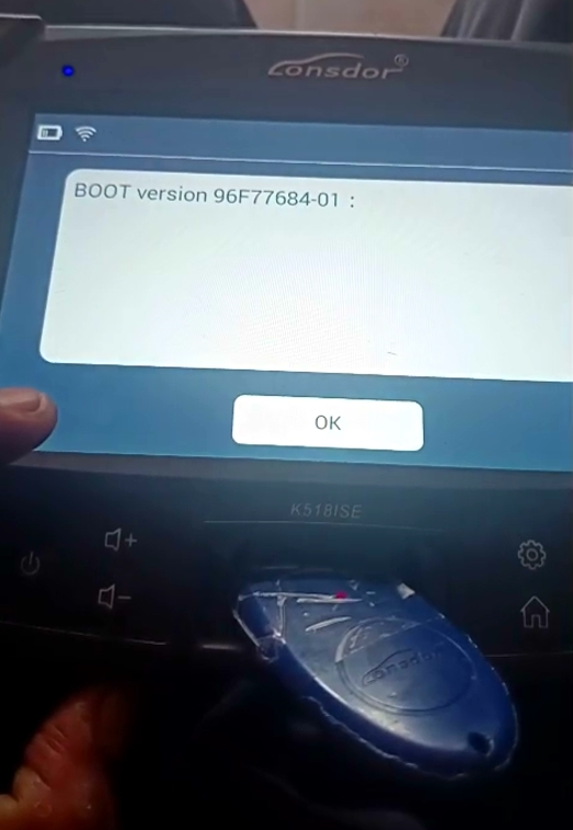 lonsdor LKE emulator boot error 4