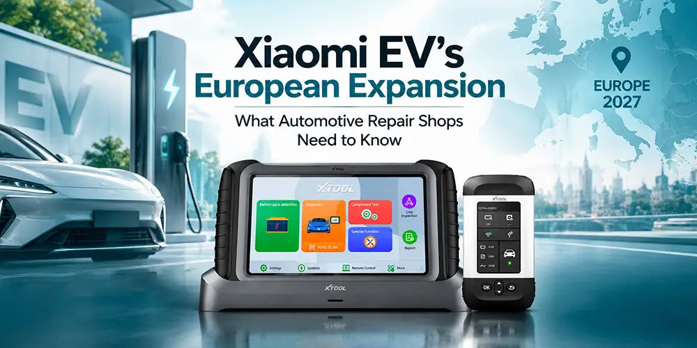 Расширение Xiaomi EV в Европе: что это значит для авторемонтных мастерских