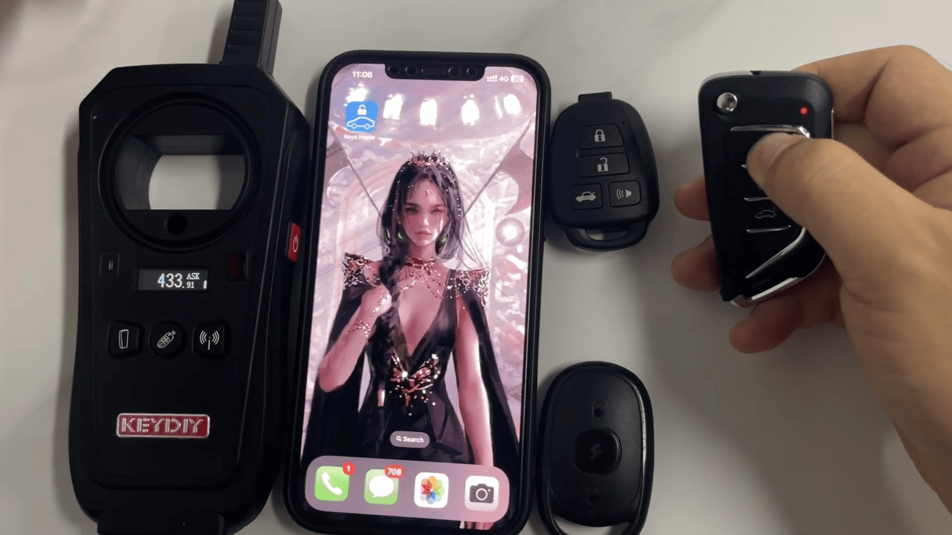 How to Clone KEYDIY CS21CS35 Remote 1 Как клонировать дистанционное управление KEYDIY CS21CS35 1