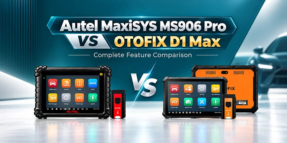 OTOFIX D1 Max против Autel MaxiSYS MS906 Pro: сравнение бок о бок