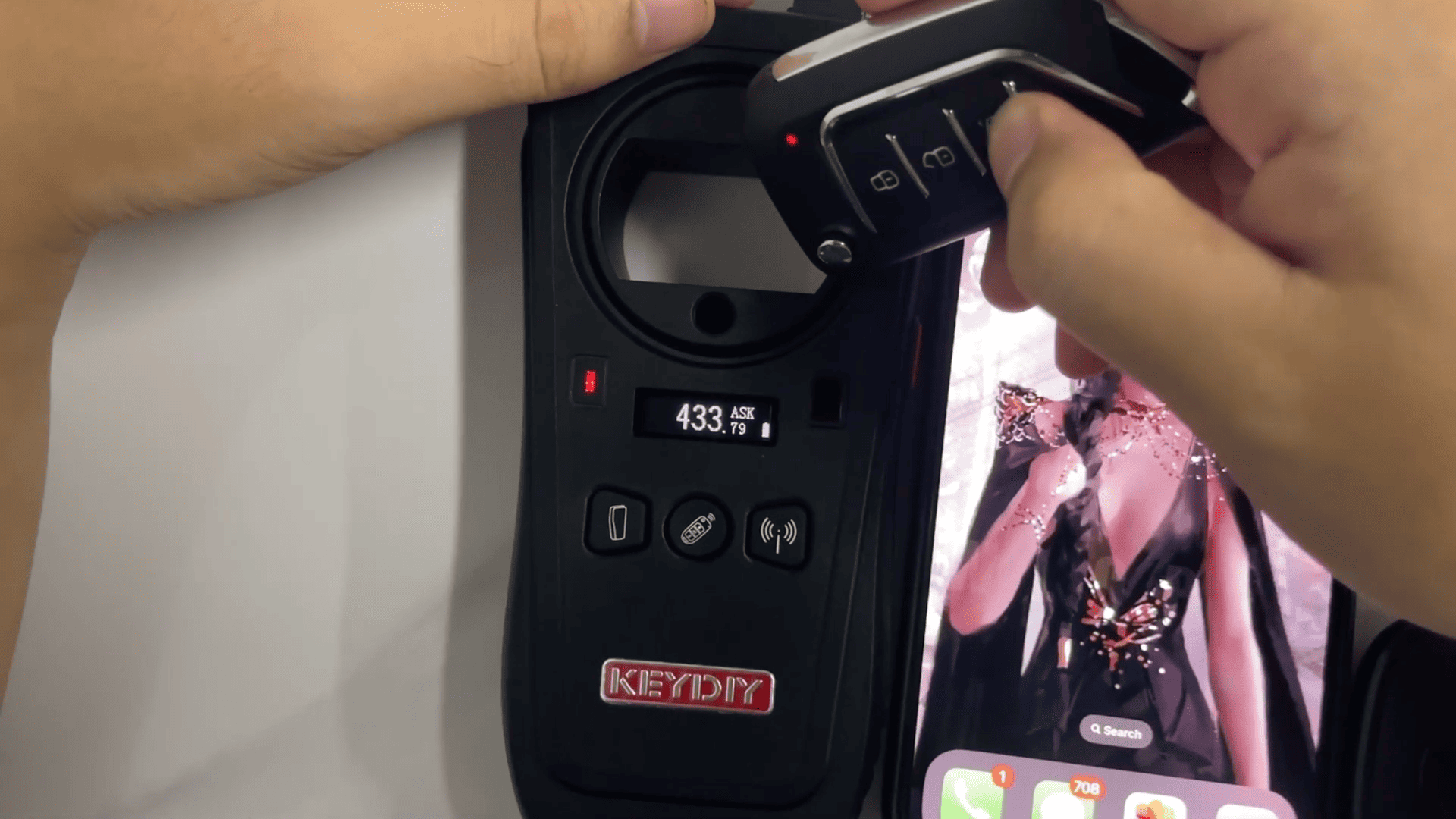 How to Clone KEYDIY CS21CS35 Remote 2 Как клонировать дистанционное управление KEYDIY CS21CS35 2