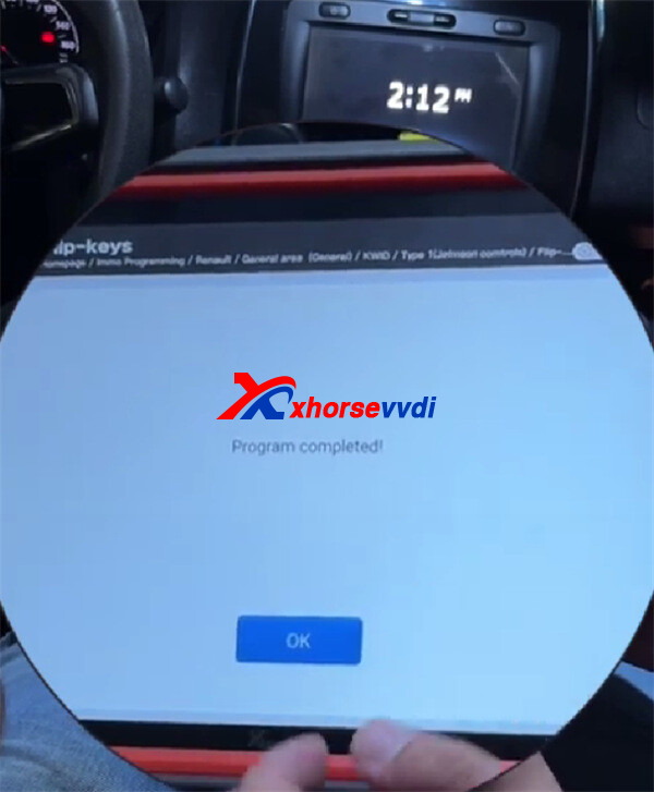 xhorse-key-tool-plus-add-renault-kwid-flip-key-9 