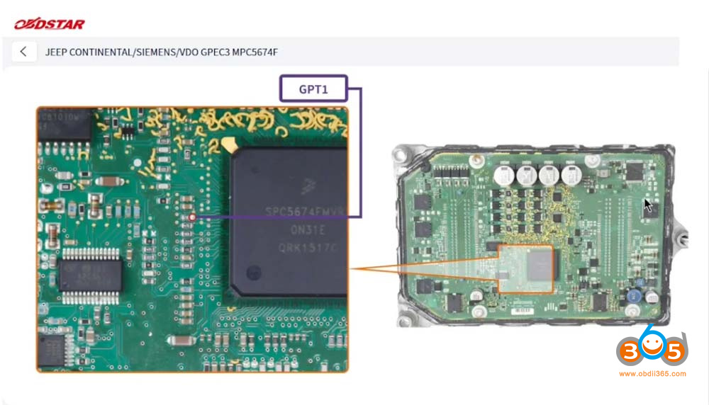 obdstar ecu master unlock chrysler gpec3 2