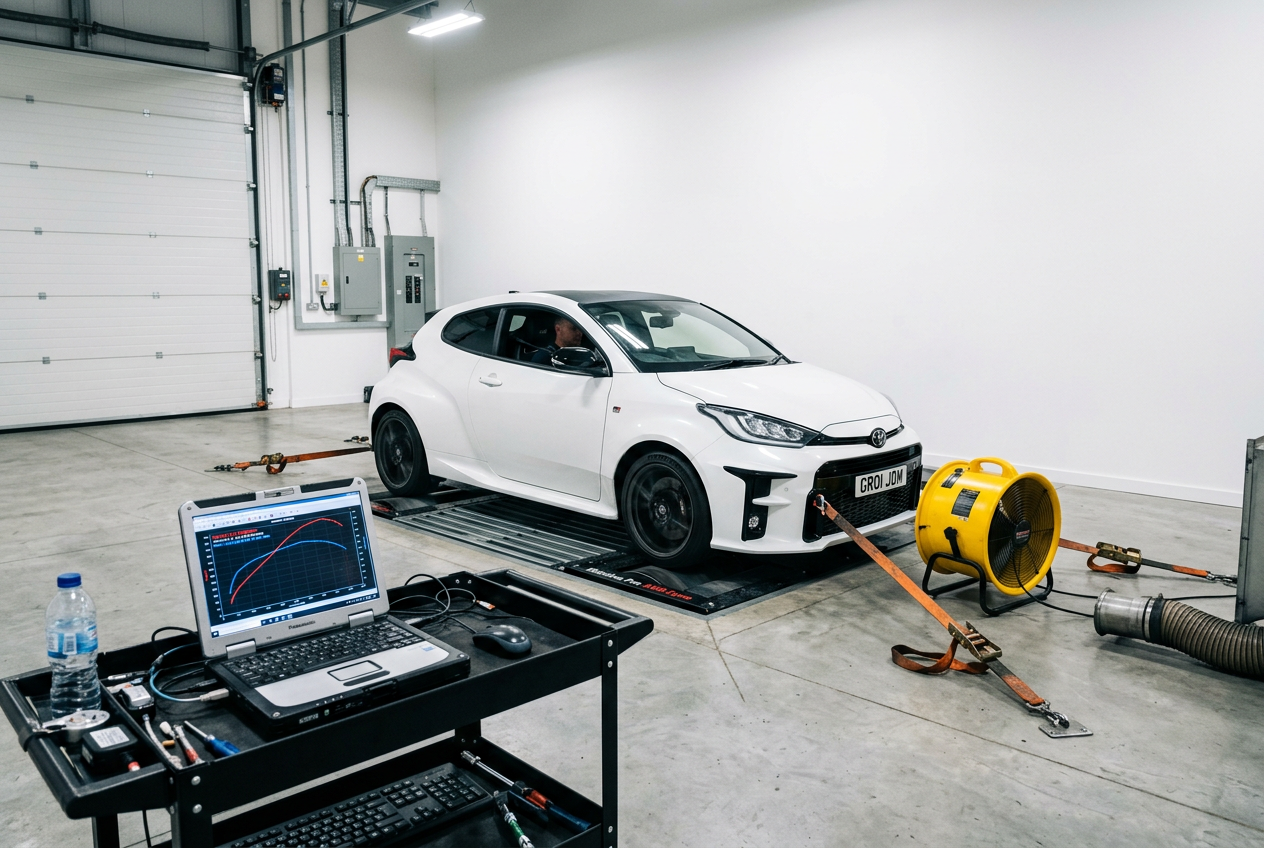 丰田 GR Yaris 性能钢炮四驱马力机实时标定 Banner