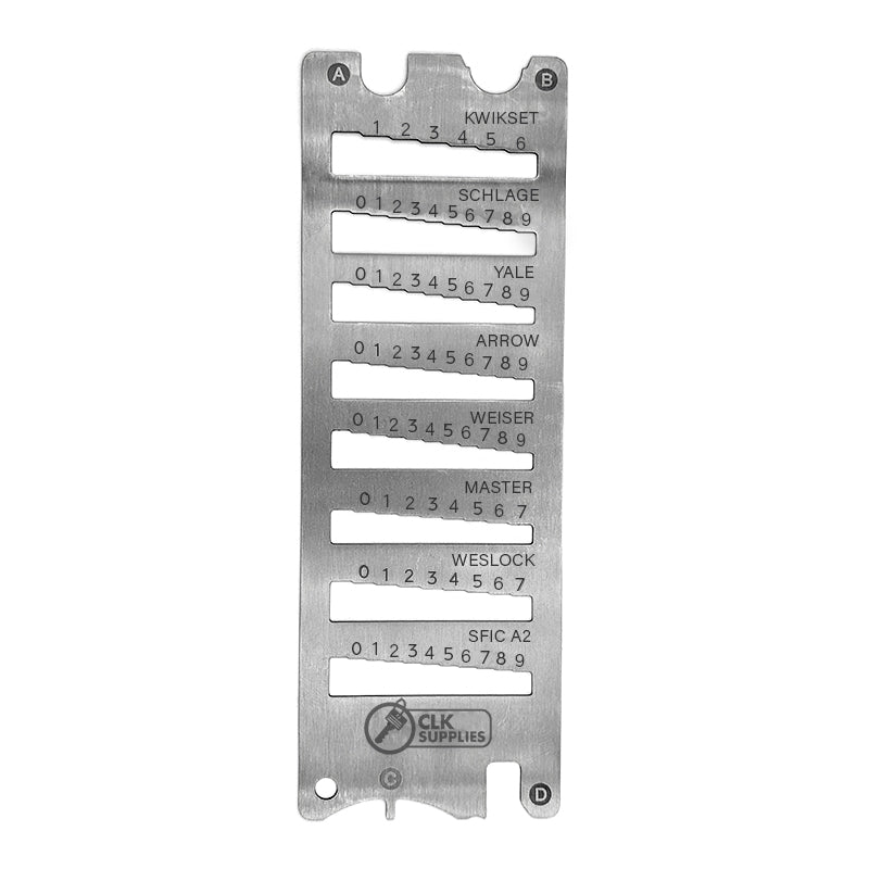 Pro 8-in-1 key gauge