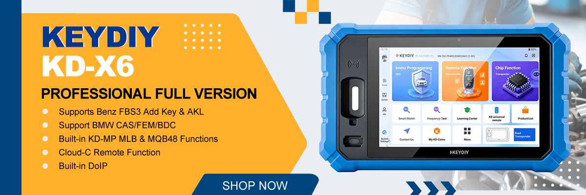 KEYDIY KD-X6 Professional Version All-in-One King Top Choice for Locksmiths