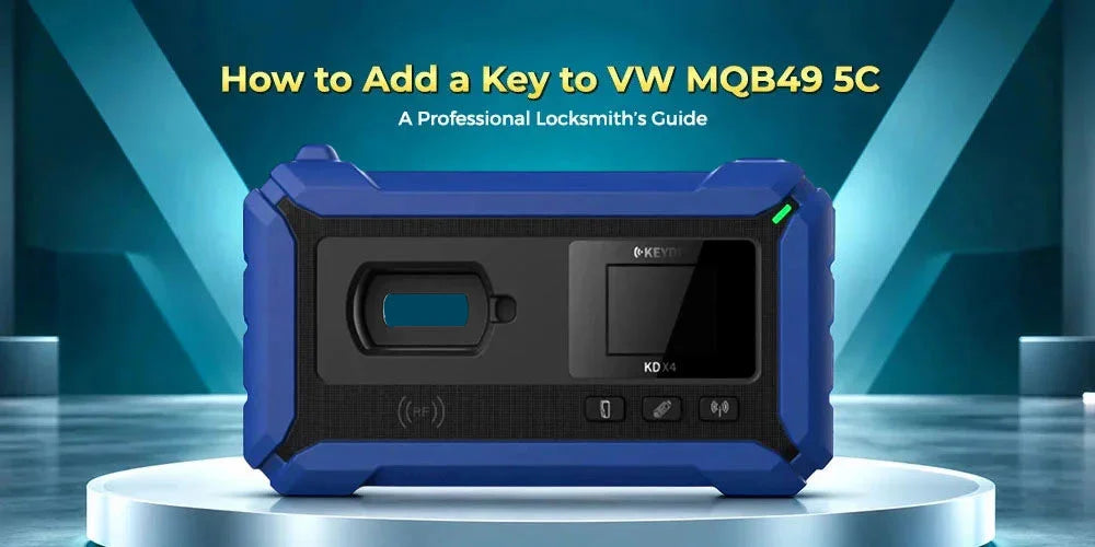 Как добавить ключ для VW MQB49 5C: общее руководство для автомобильных слесарей