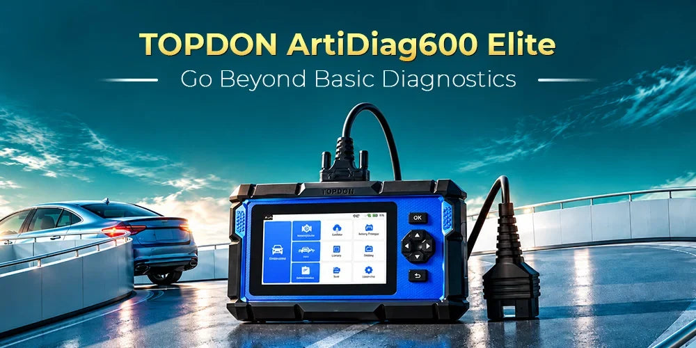 Обзор TOPDON ArtiDiag600 Elite: функции, диагностика и ограничения