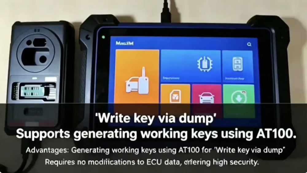 Autel AT100 Write Key via Dump