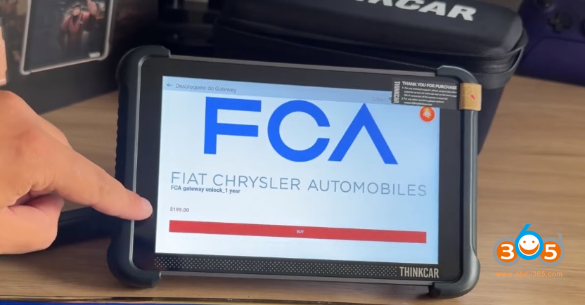 thinkcar 689bt pro fca autoauth