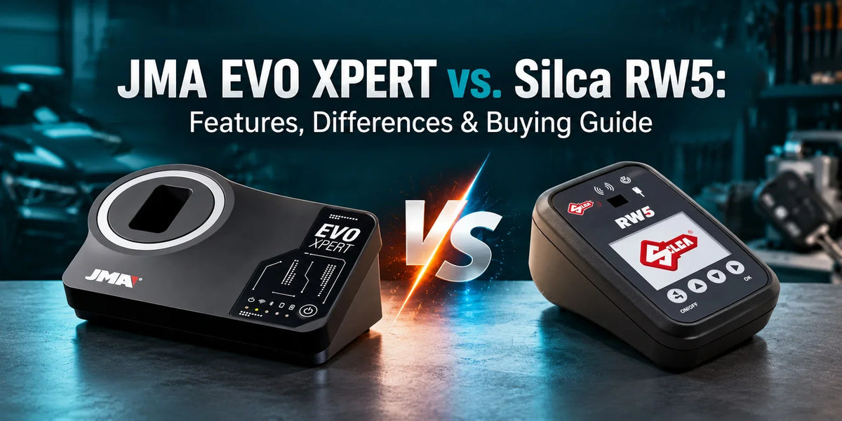 JMA EVO XPERT против Silca RW5: какой инструмент клонирования транспондеров подходит для вашего рабочего процесса?
