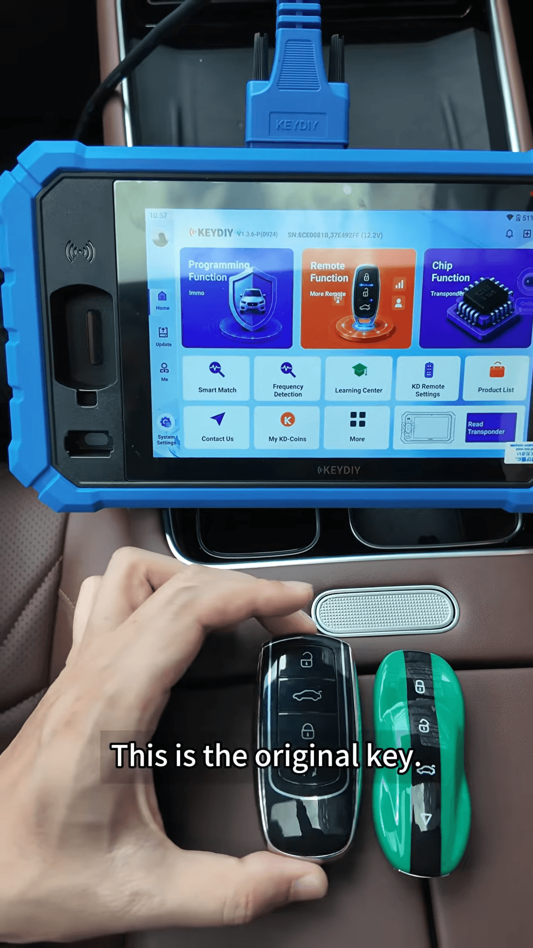 KEYDIY KD X6 Chery Tiggo 9 All Keys Lost Key Programming 1 KEYDIY KD-X6
