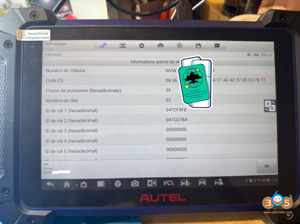 Autel Im608 Vw Golf 7 Akl 4