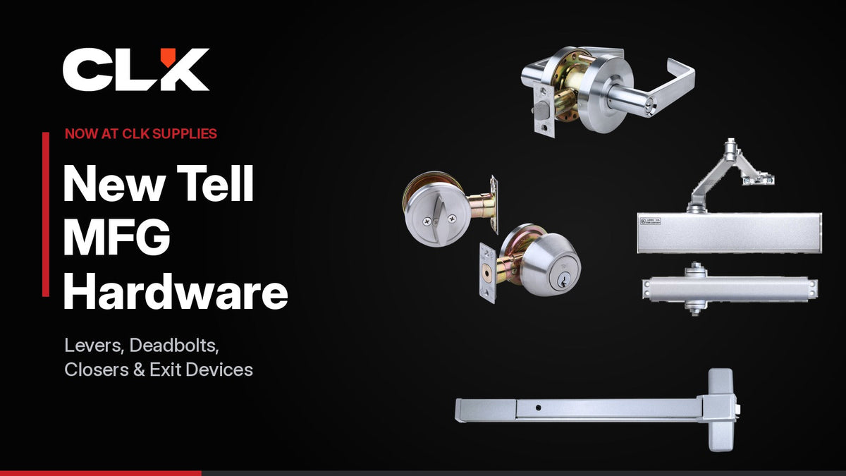 Новинка в CLK Supplies: Tell MFG Commercial Hardware и где она применяется в ваших задачах