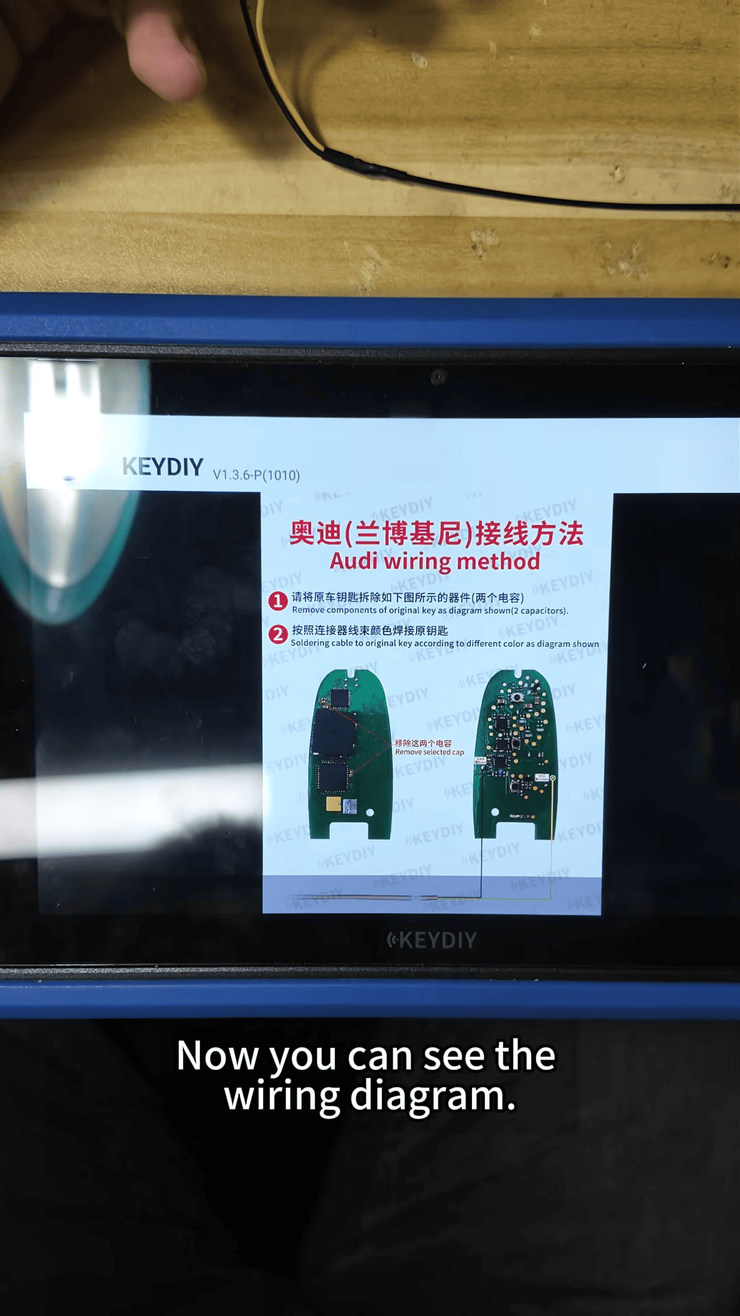 KEYDIY KD X6 Audi MLB Key Programming Guide 2