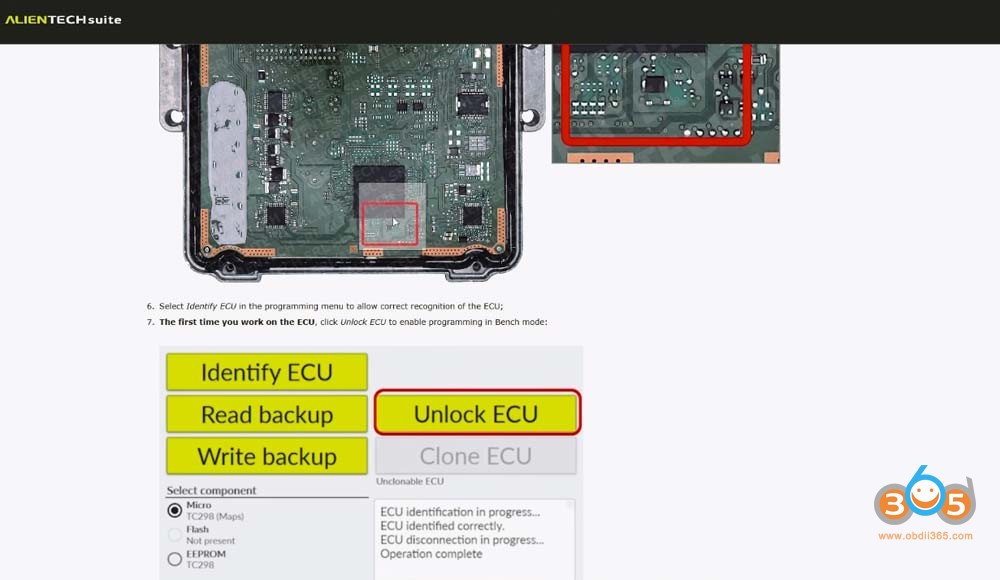 unlock mdg1 ecu with kess3 unlock module 6