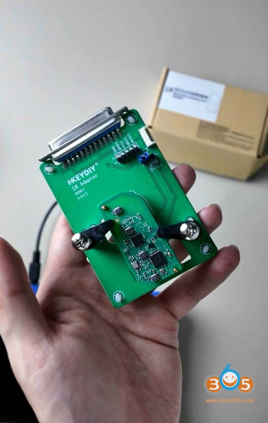 connect keydiy bdc2 bdc3 5c 5d adapter with kd-x6 3