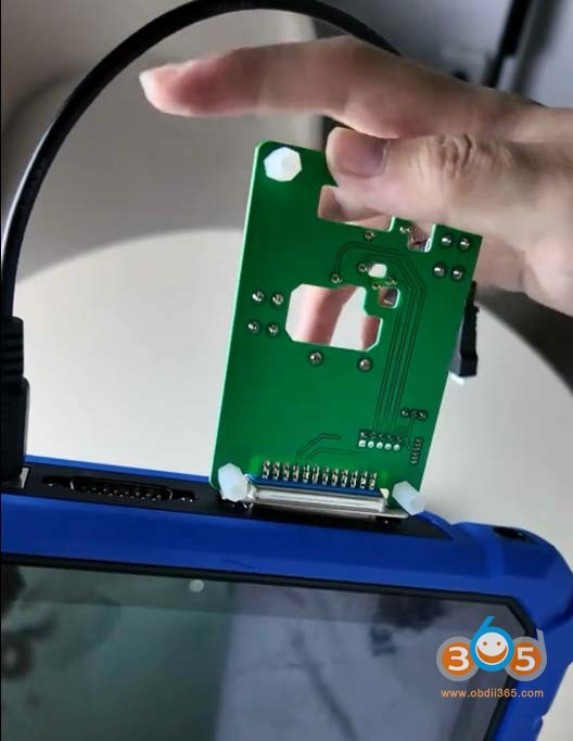 connect keydiy bdc2 bdc3 5c 5d adapter with kd-x6 7