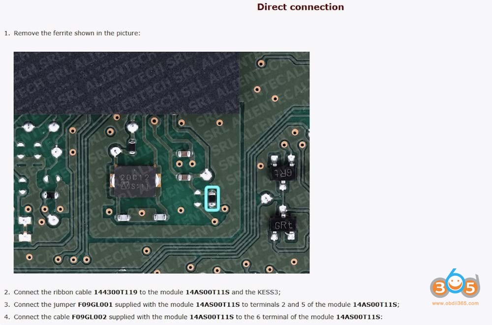 unlock mdg1 ecu with kess3 unlock module 7