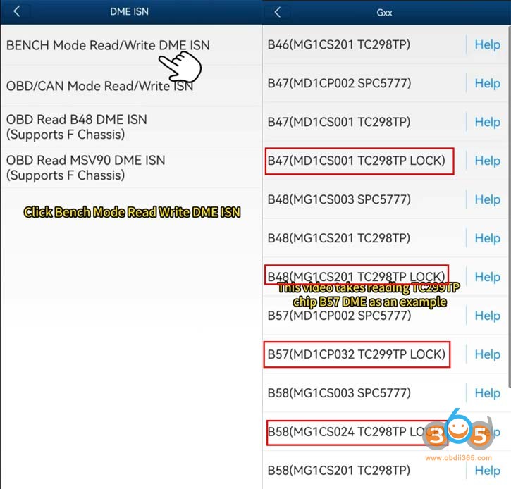 read bmw locked b48 b58 isn with yanhua acdp 3