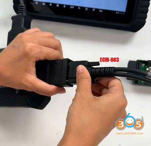 obdstar dc706/g3 unlock bmw mdg1 via ecm-003 4