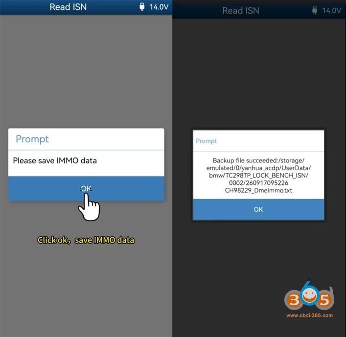 read bmw locked b48 b58 isn with yanhua acdp 6