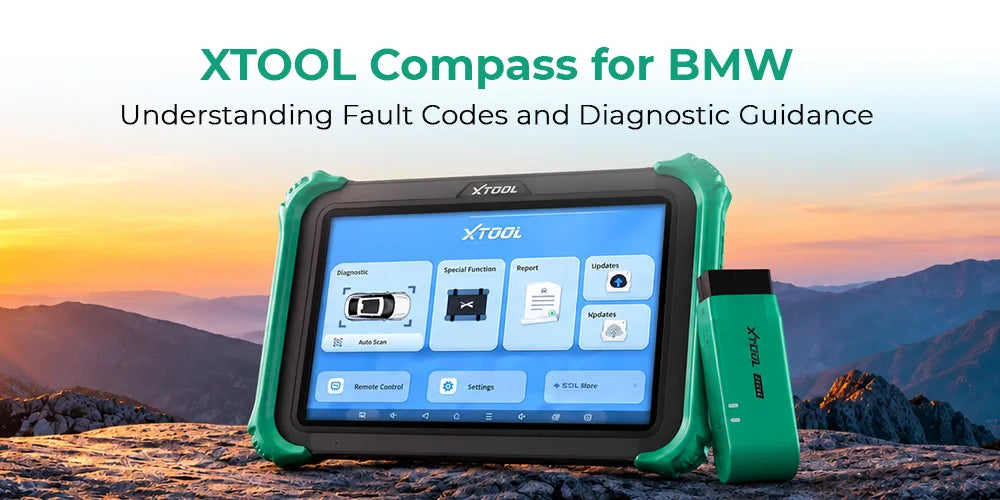XTOOL Compass руководство по кодам неисправностей: как он помогает техникам диагностировать проблемы BMW