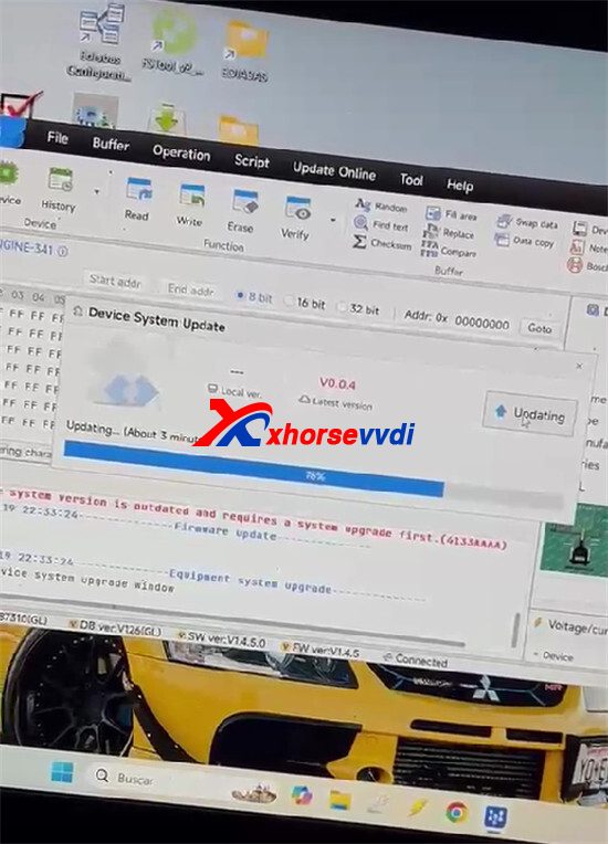 Как исправить ошибку зависания Xhorse Multi-Prog в режиме восстановления?