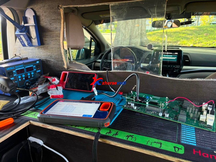 Xhorse Key Tool MIDI: программирование BMW X3 2021 BDC2 AKL выполнено
